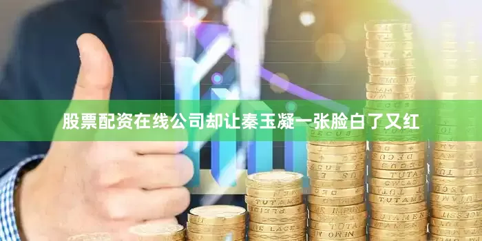 股票配资在线公司却让秦玉凝一张脸白了又红